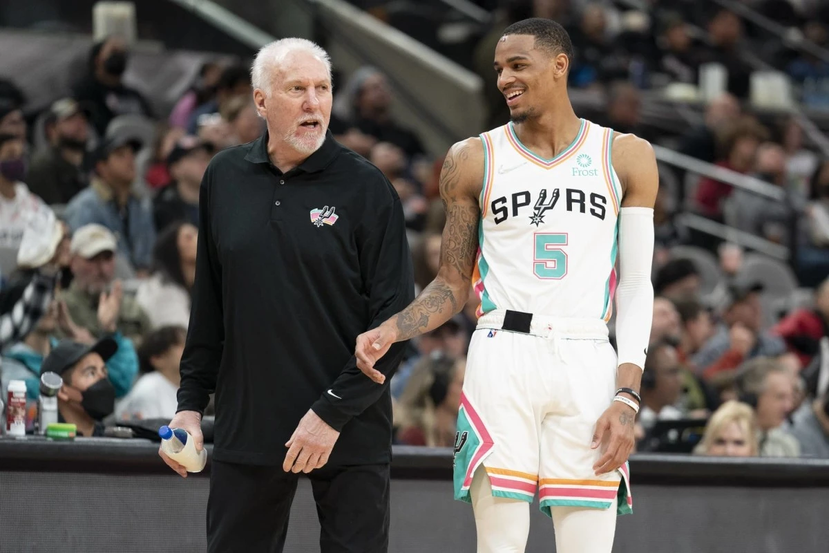 Dejounte Murray rend hommage à Gregg Popovich : « Un père pour moi »