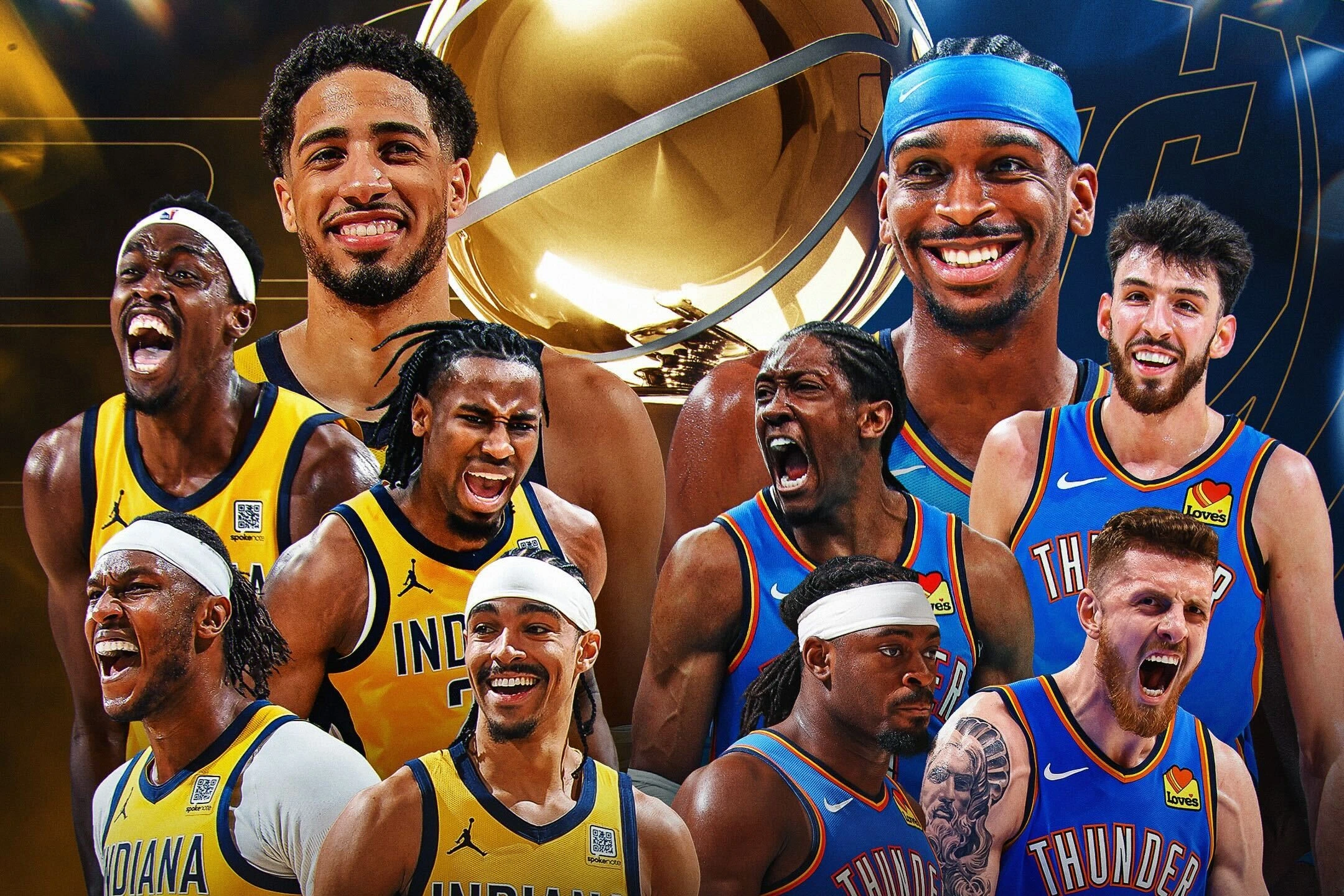 Preview NBA Playoffs 2025 : Thunder vs Pacers - Analyse, Rosters et Pronostic